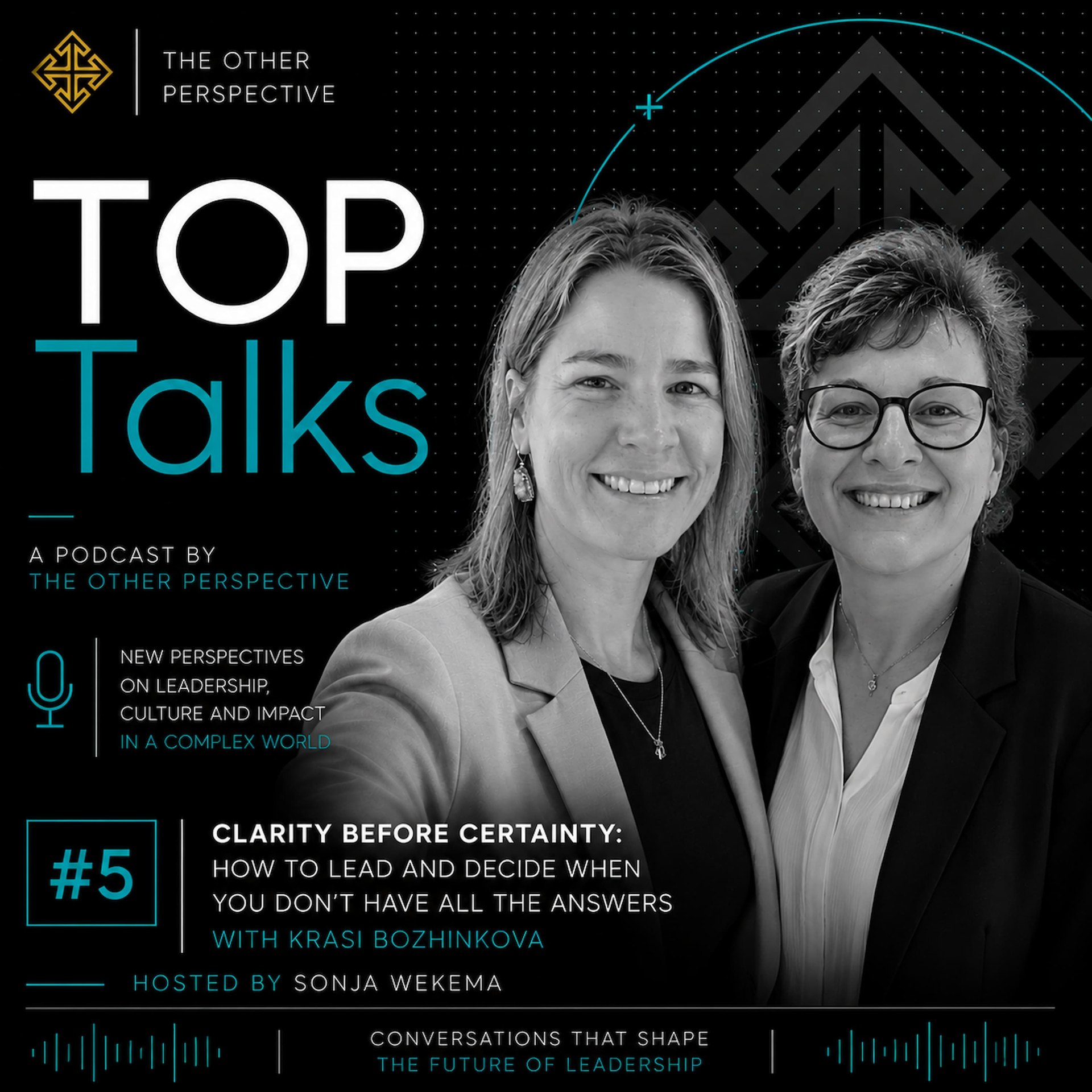 TOP Talks #5 | Clarity Before Certainty: How to Lead and Decide When You Don't Have All the Answers | met Krasi Bozhinkova